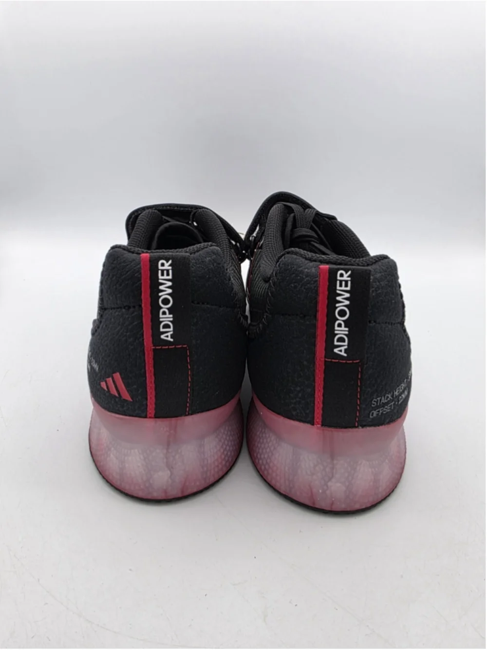 Adidas Adipower Weightlifting Shoes Black Red IH8232 Men’s Size 12.5 US